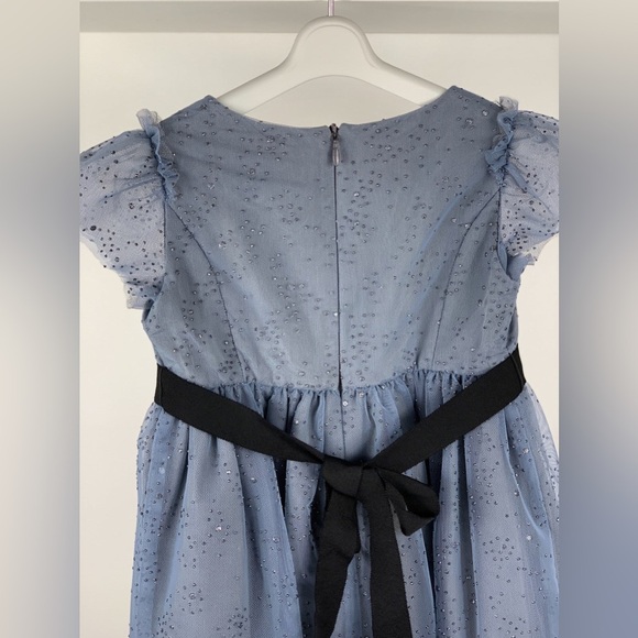 Bonpoint Blue Formal Kids Dress - Picture 3 of 10